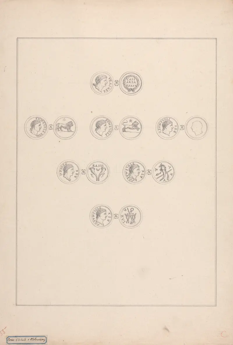Mince Juby II. a Ptolemaia, Luigi Balugani
