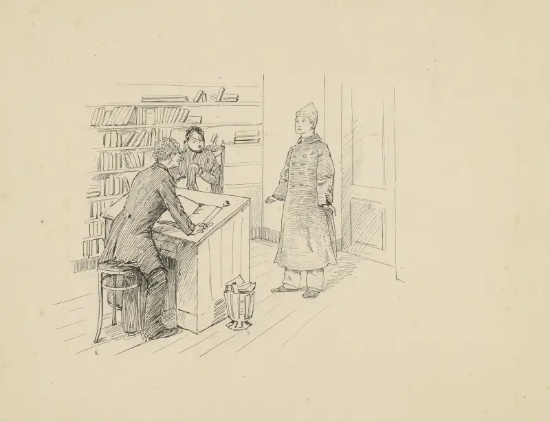 Młody człowiek zagadnięty, Hendrik Maarten Krabbé