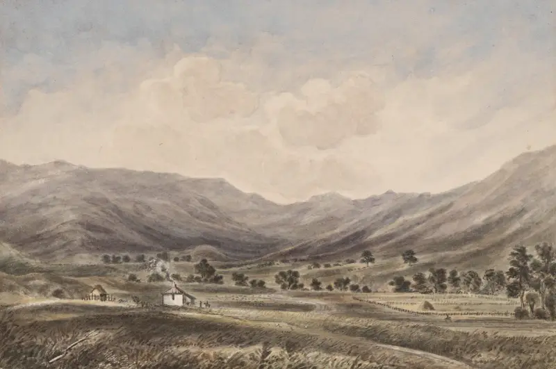 Rancho & Valley Santa Cruz Island – Kalifornien av James Madison Alden