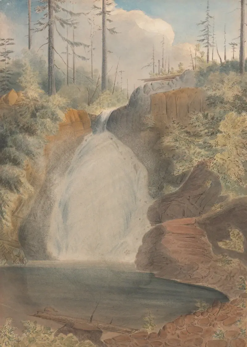 Youngs River Falls, Oregon von James Madison Alden