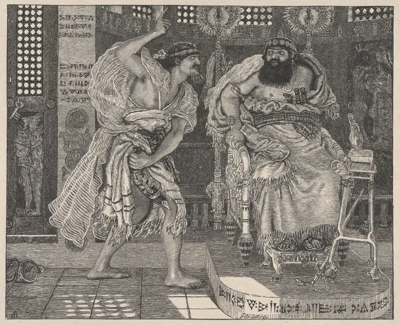 The Death of Eglon av Ford Madox Brown