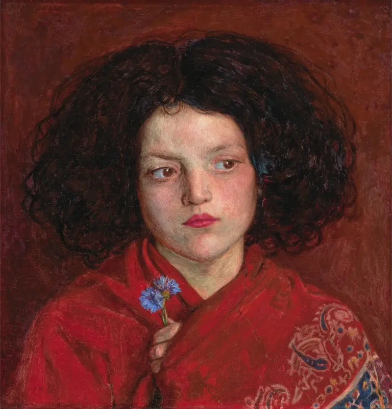 The Irish Girl av Ford Madox Brown