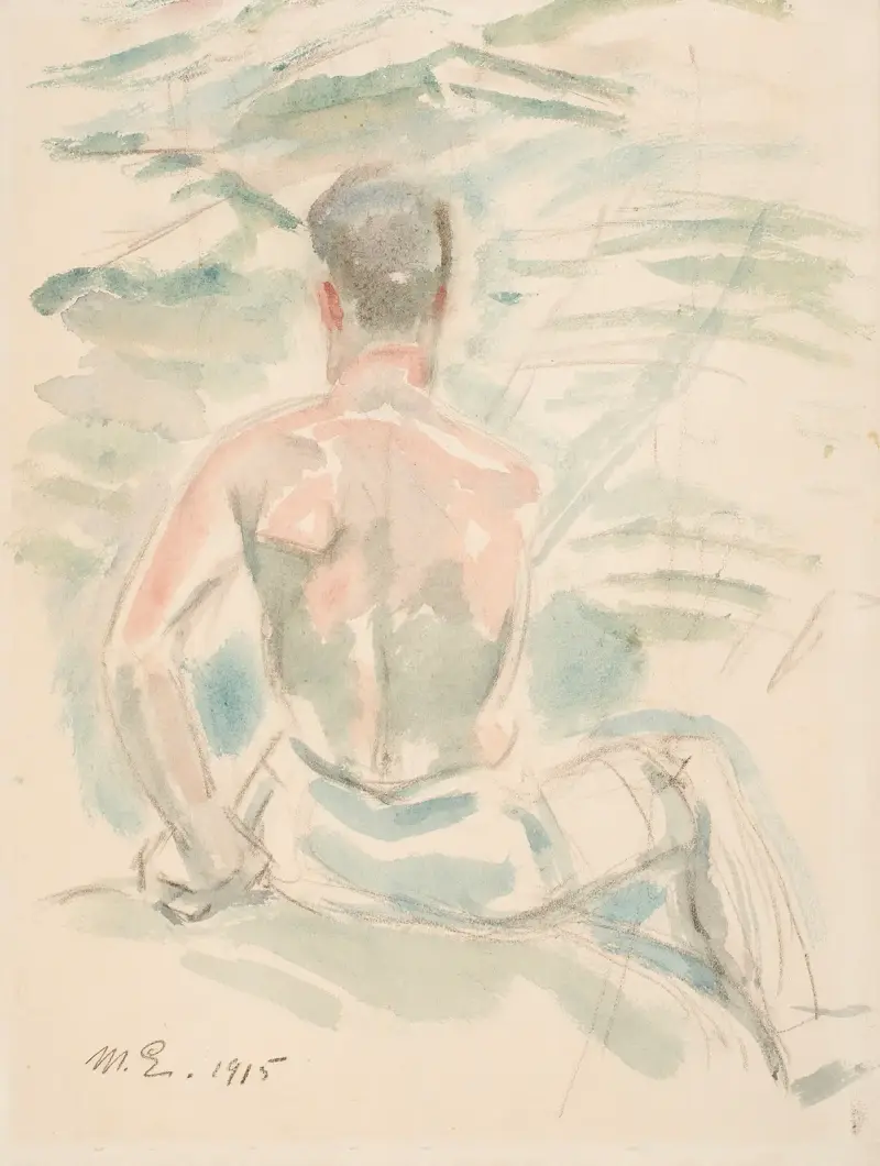 Fiskaren av Magnus Enckell