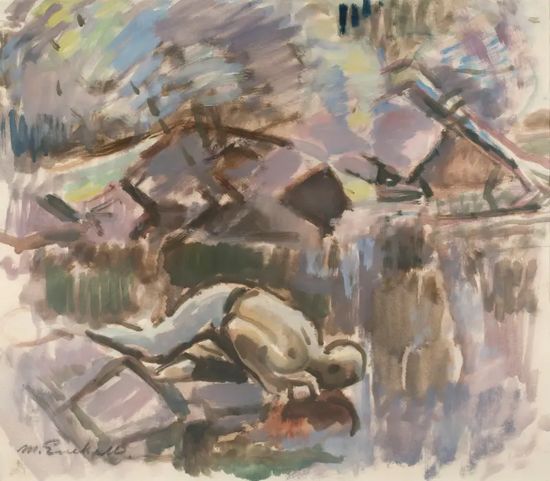 Wiosną, Magnus Enckell