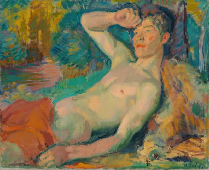 Vaknande faun av Magnus Enckell