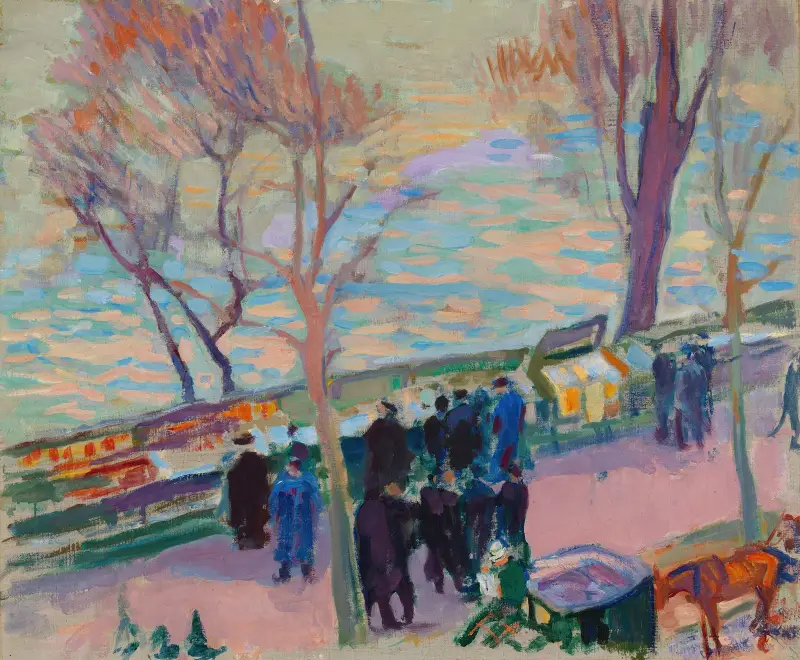Seinens stränder av Magnus Enckell