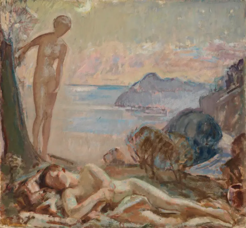 Diana och Endymion av Magnus Enckell