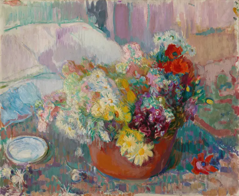 Flowers av Magnus Enckell