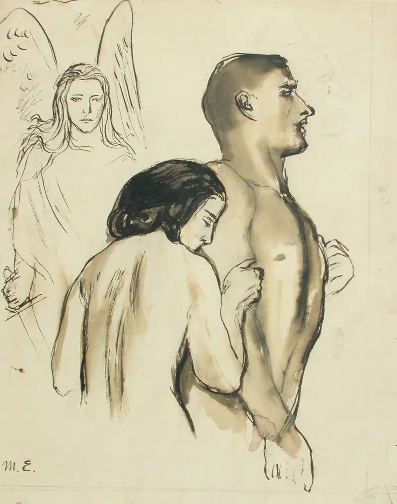 Förvisning från paradiset av Magnus Enckell