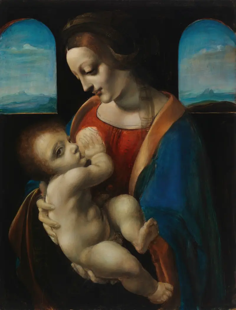 Madonna Litta (kopia efter Leonardo da Vinci) av Magnus Enckell