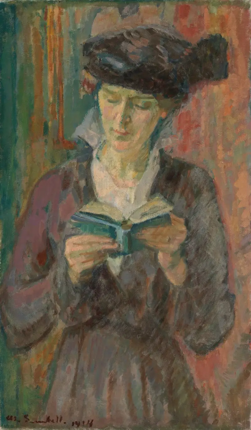 Mrs. Anni Lagerborg av Magnus Enckell