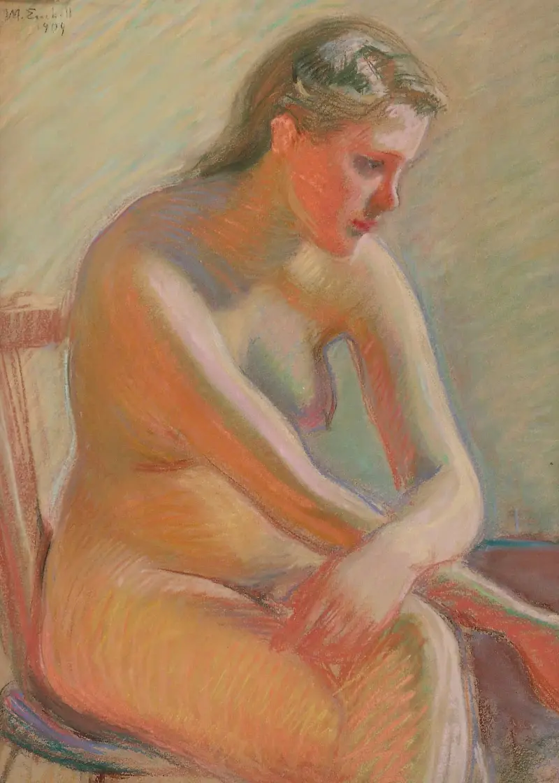 Akt av Magnus Enckell