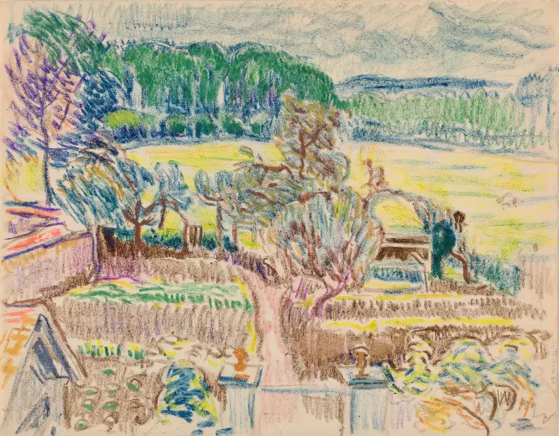 Trädgård av Magnus Enckell