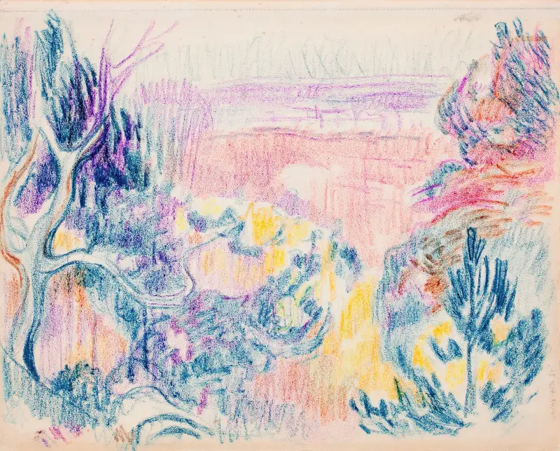 Pobřežní krajina, 1910 – č. 1, Magnus Enckell