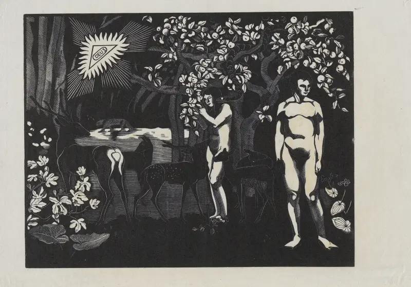 Adam och Eva, Paradiset av Marc Gonthier