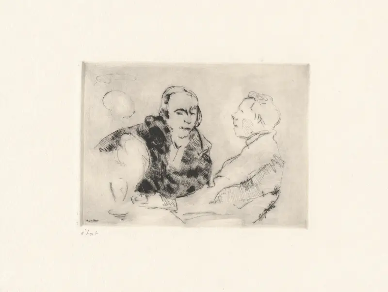 Au Dôme, 2 hommes av Marc Gonthier