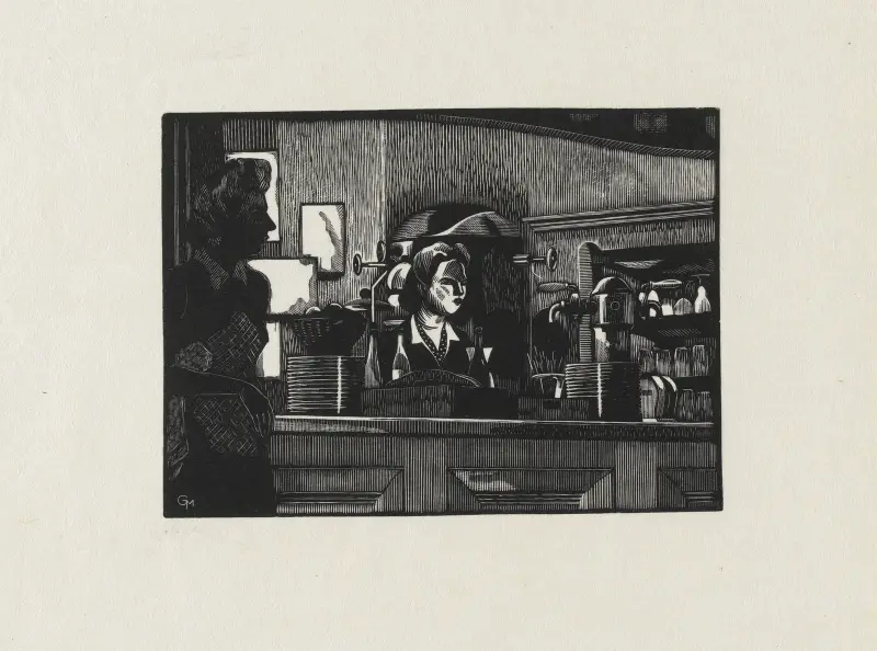 Caissière, Lausanne av Marc Gonthier