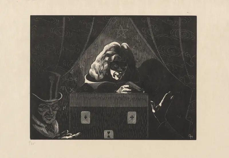 Chiromancienne von Marc Gonthier