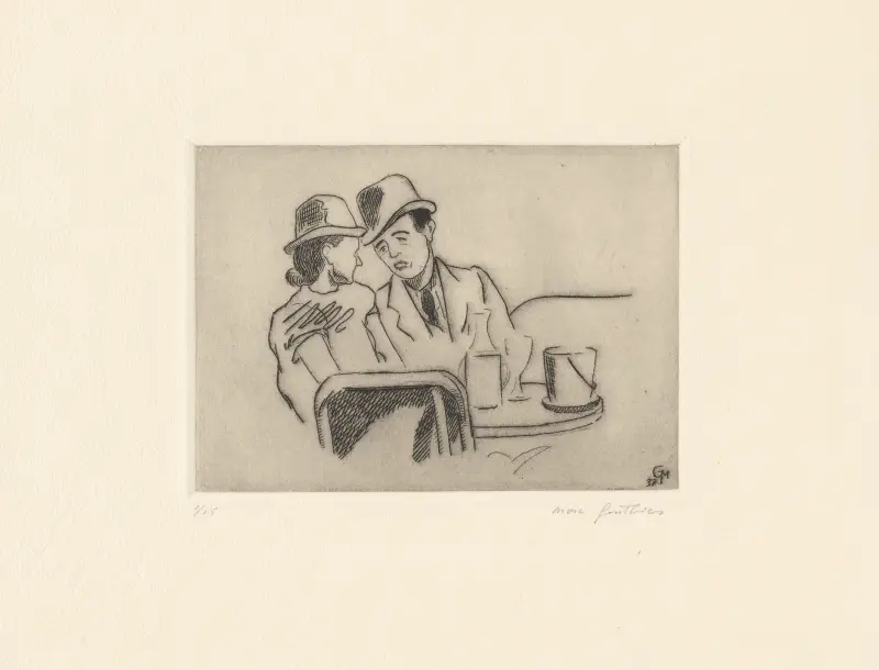 Couple aux chapeaux melon, Dôme av Marc Gonthier