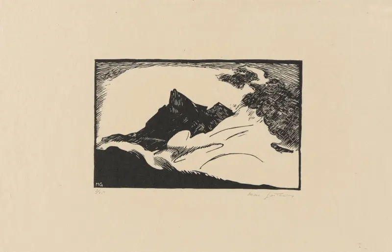 Dents du Midi, östra toppen (liten) av Marc Gonthier