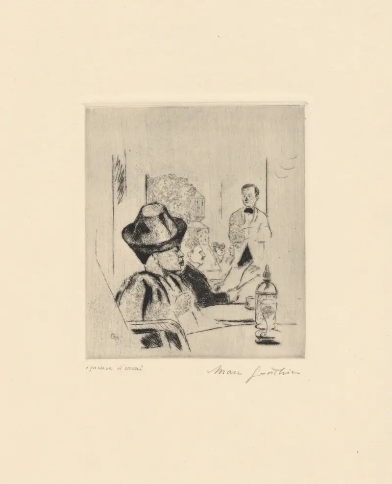 Femme au chapeau, Dôme av Marc Gonthier