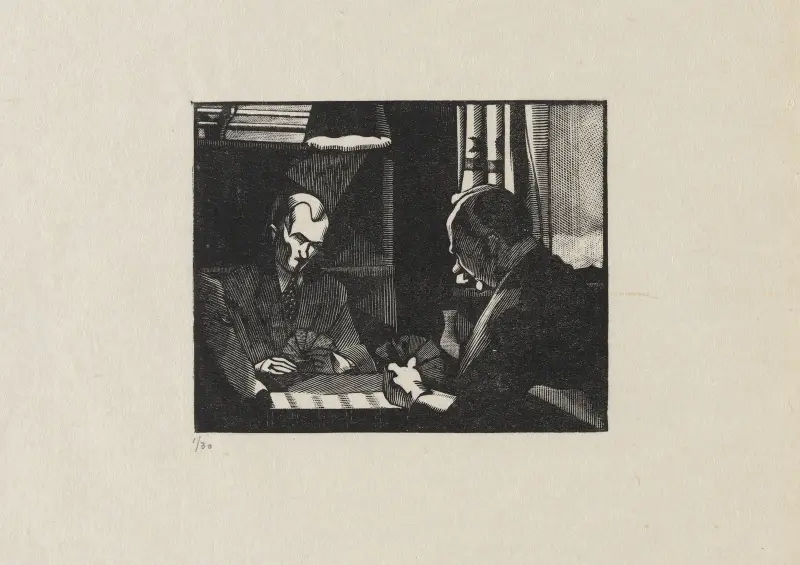 Kortspelare av Marc Gonthier