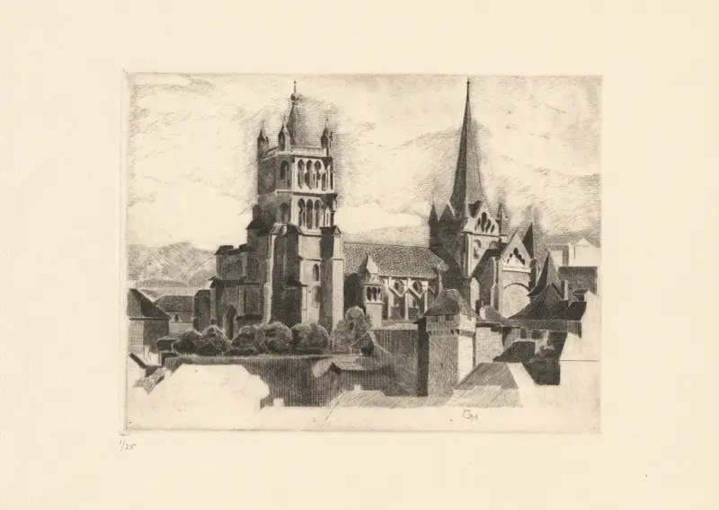 Lausanne Cathédrale av Marc Gonthier