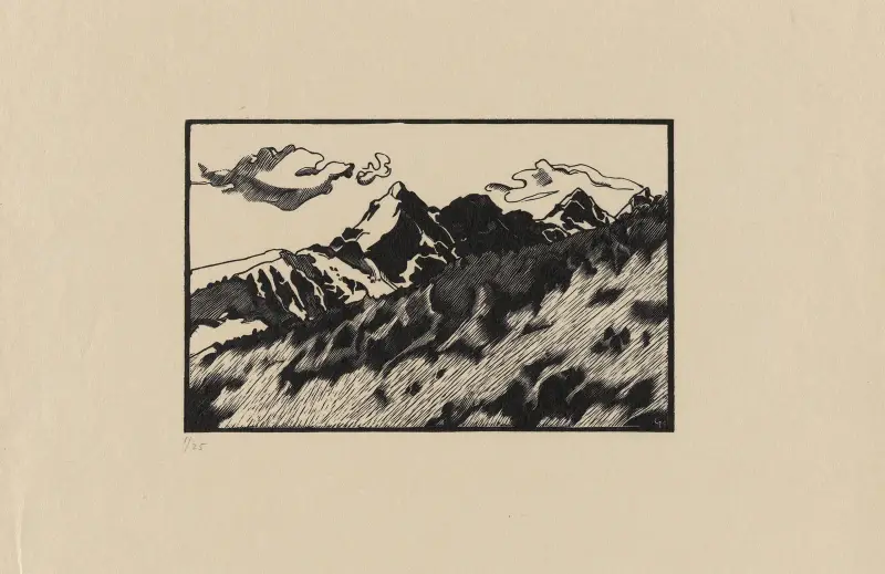 Les Diablerets av Marc Gonthier