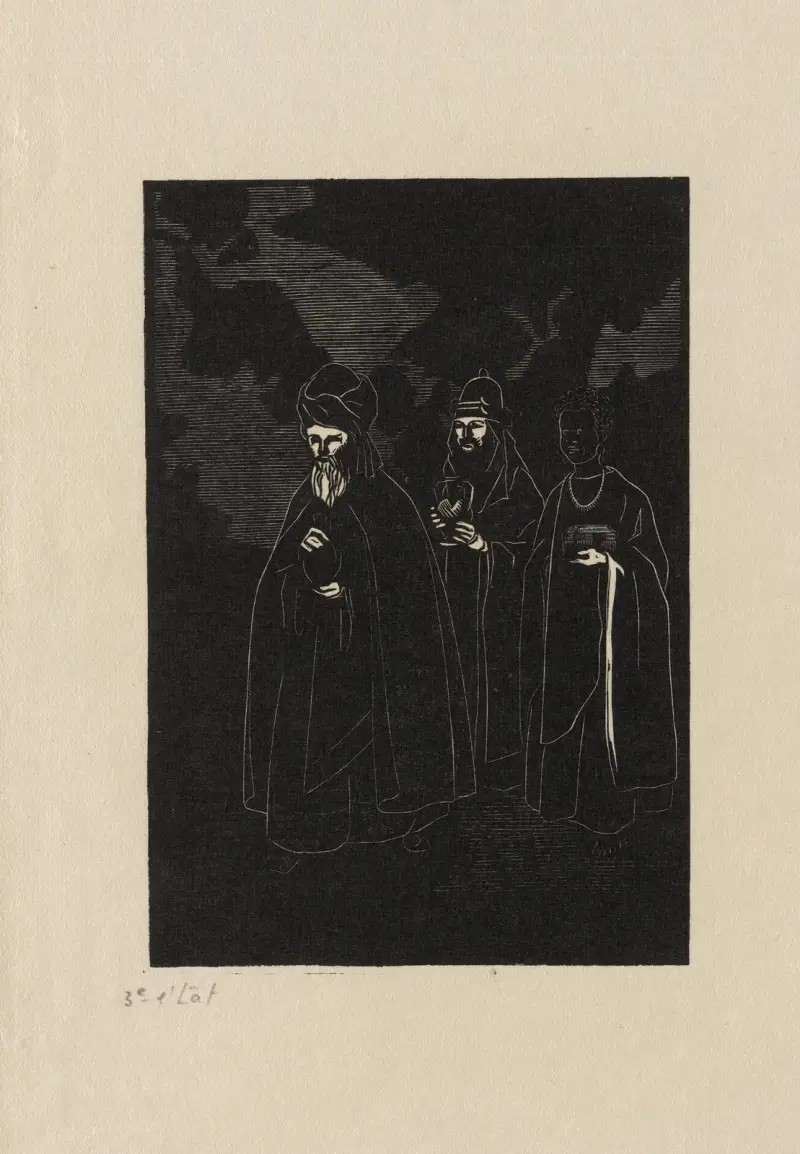 Les rois mages. von Marc Gonthier