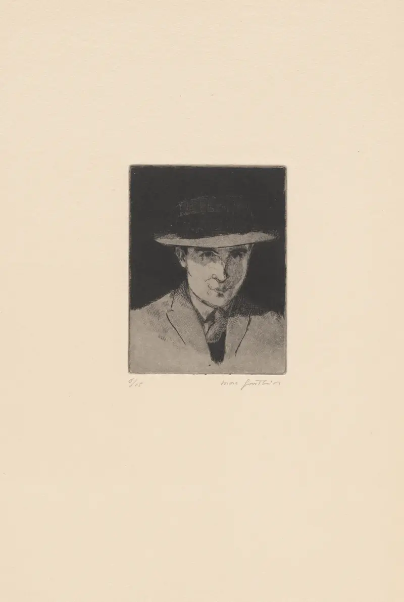 Marc Gonthier med hatt av Marc Gonthier