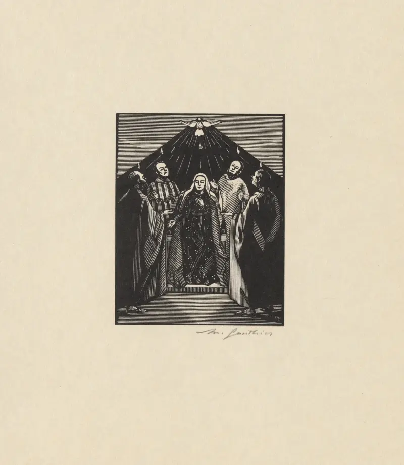 Pentecôte von Marc Gonthier