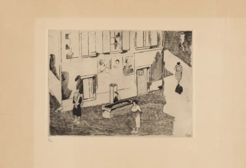 Rue du Pre (à la fontaine) von Marc Gonthier