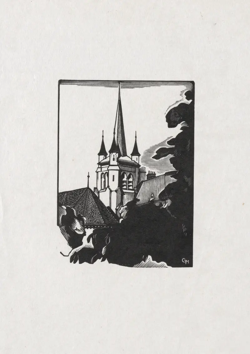 St. François, Lausanne av Marc Gonthier