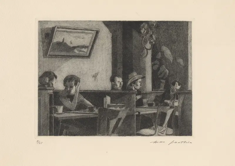 Tea-Room (La Bergerie, Lausanne) von Marc Gonthier