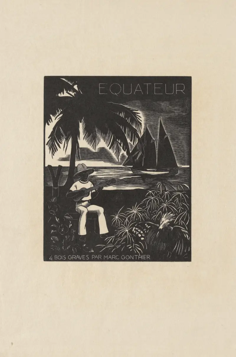 Tropiques; Equateur av Marc Gonthier