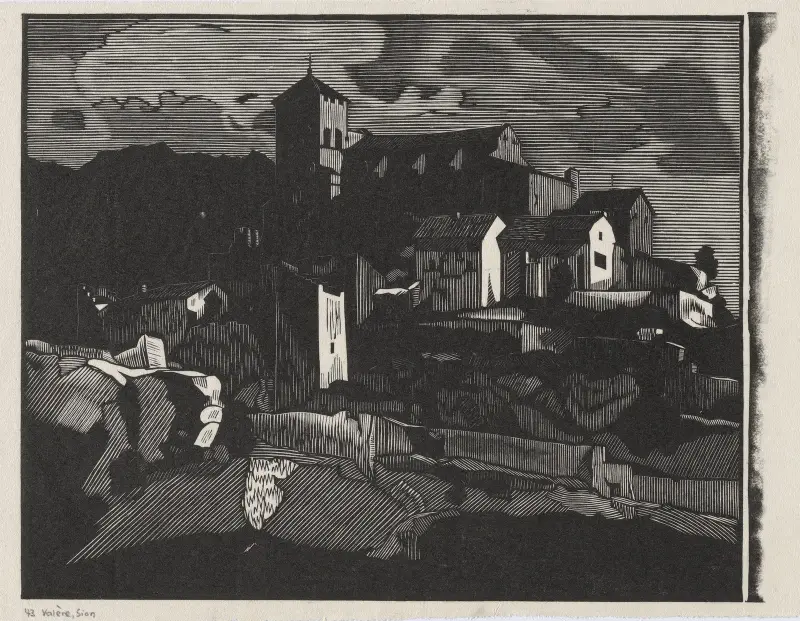 Valère, Sion av Marc Gonthier