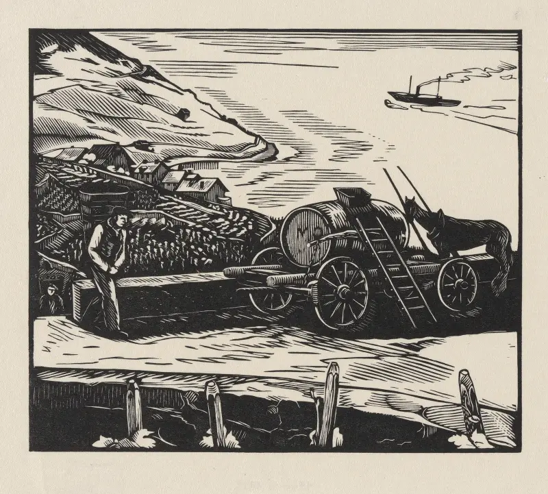 Vendanges Lavaux von Marc Gonthier