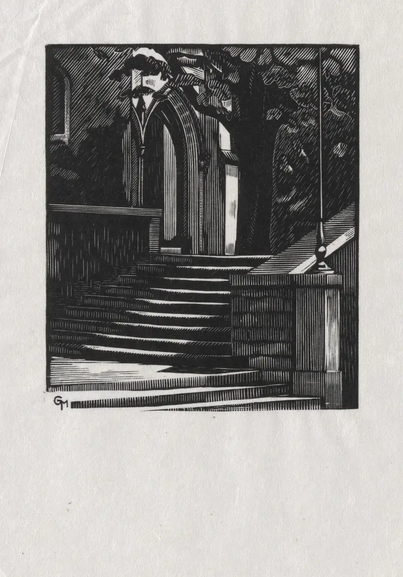 Vevey, St. Martin, L’escalier av Marc Gonthier