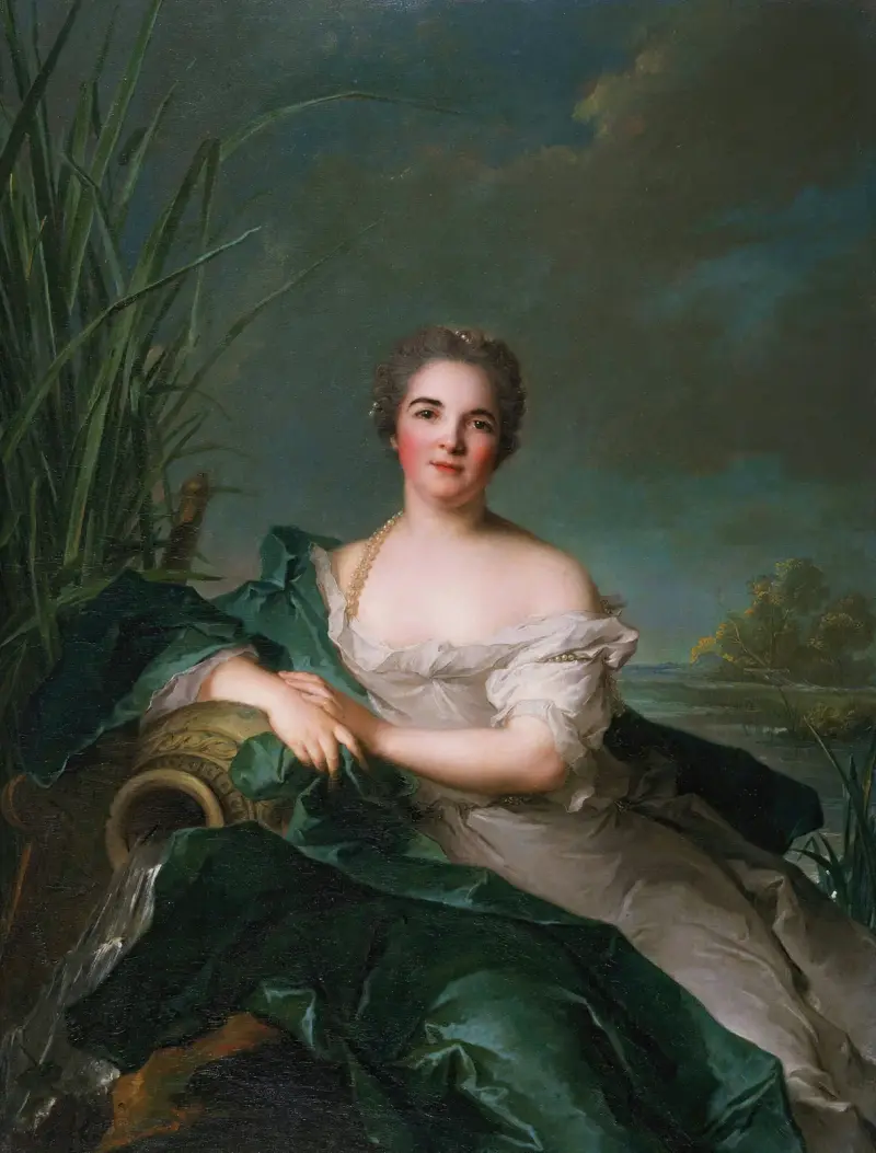 Madame de Flesselles av Jean-Marc Nattier