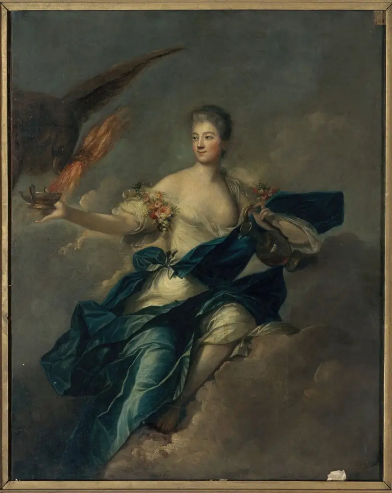 Förmodat porträtt av Mme de Mailly (1710–1751) som Hebe av Jean-Marc Nattier