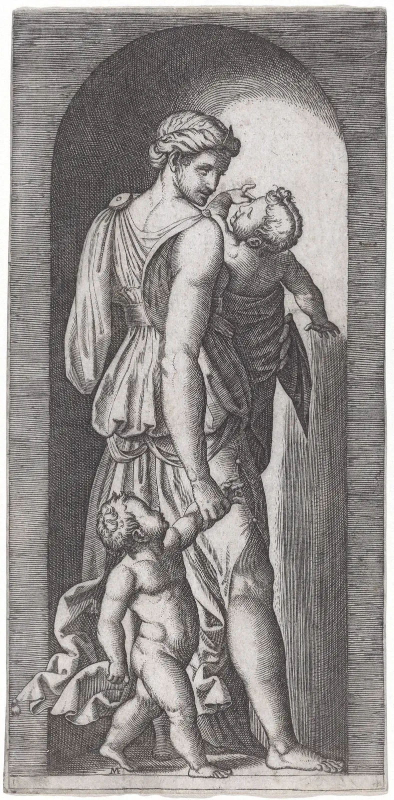Láska, Marcantonio Raimondi