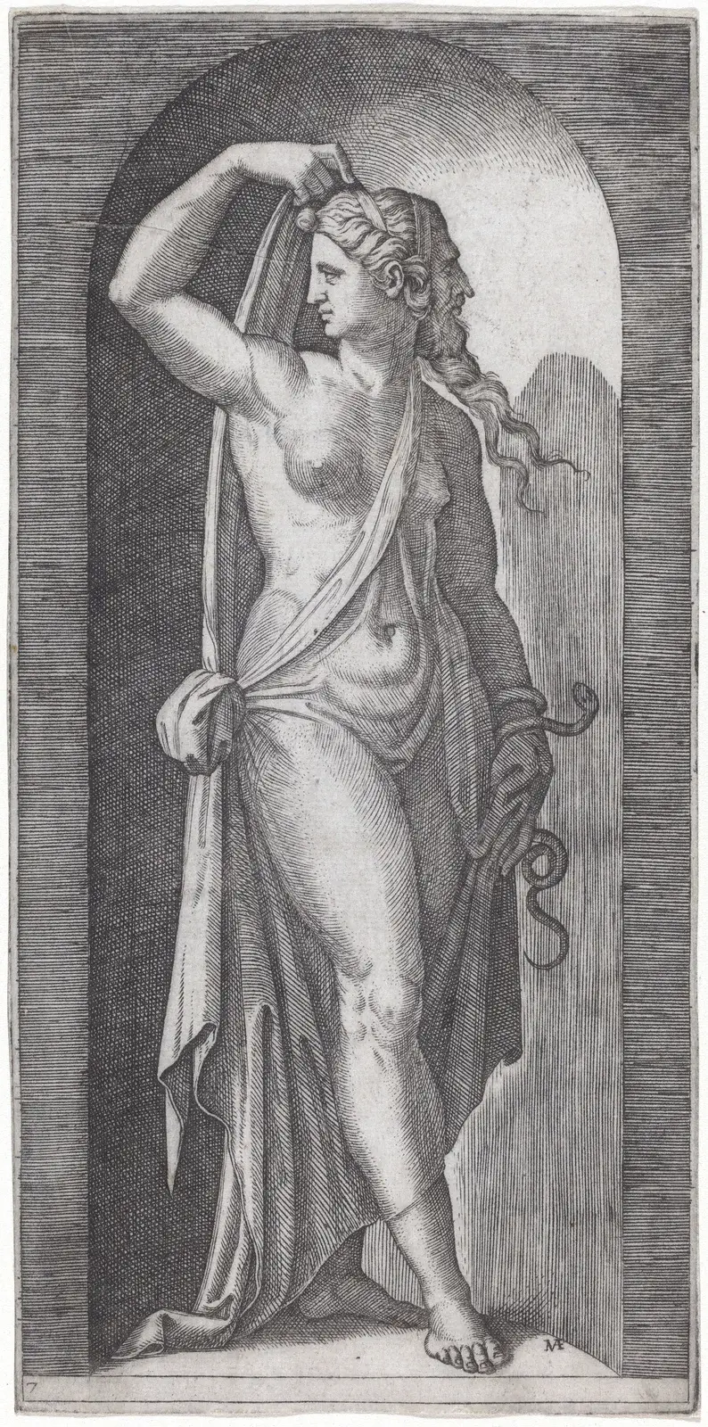 Prozíravost, Nr. 1, Marcantonio Raimondi
