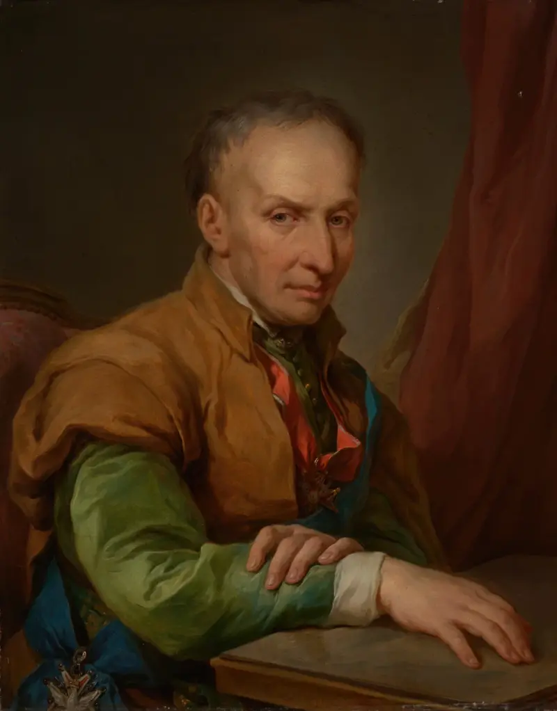 Portrait of Walenty Sobolewski (1724–1800) or Maciej Leon Sobolewski (1724–1804) av Marcello Bacciarelli