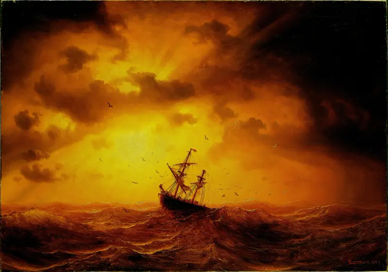Rozbouřené moře, Marcus Larson