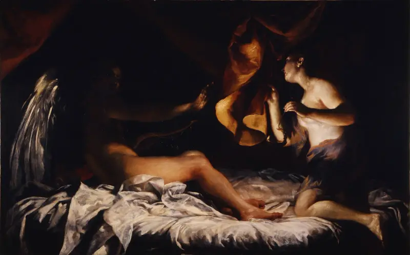 Amor a Psyché, 1707–1709, Giuseppe Maria Crespi