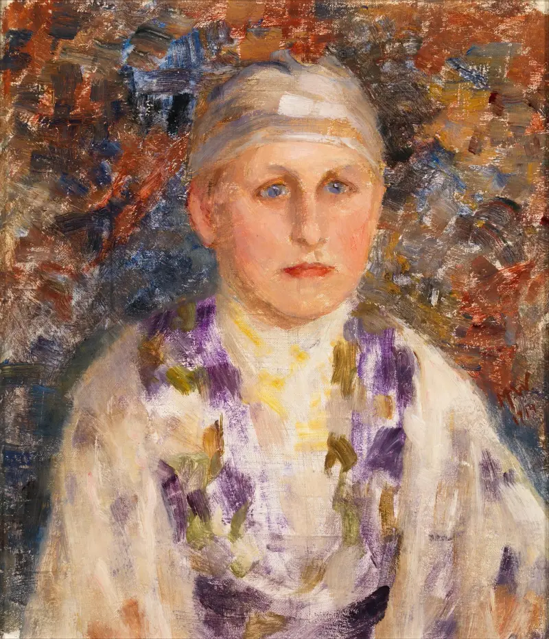 Breton woman av Maria Wiik