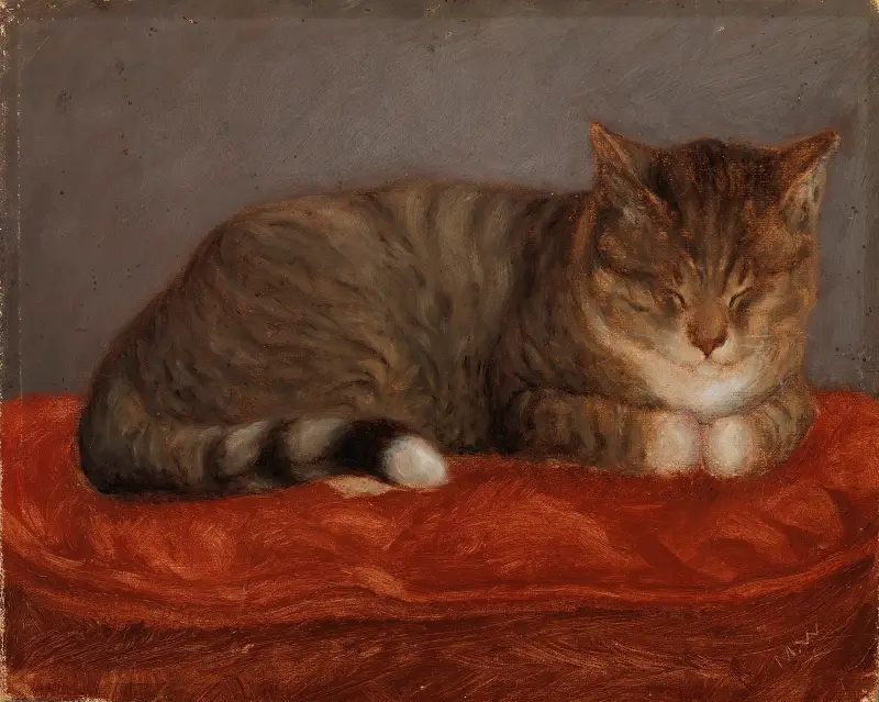 Lying Cat, Mosse av Maria Wiik