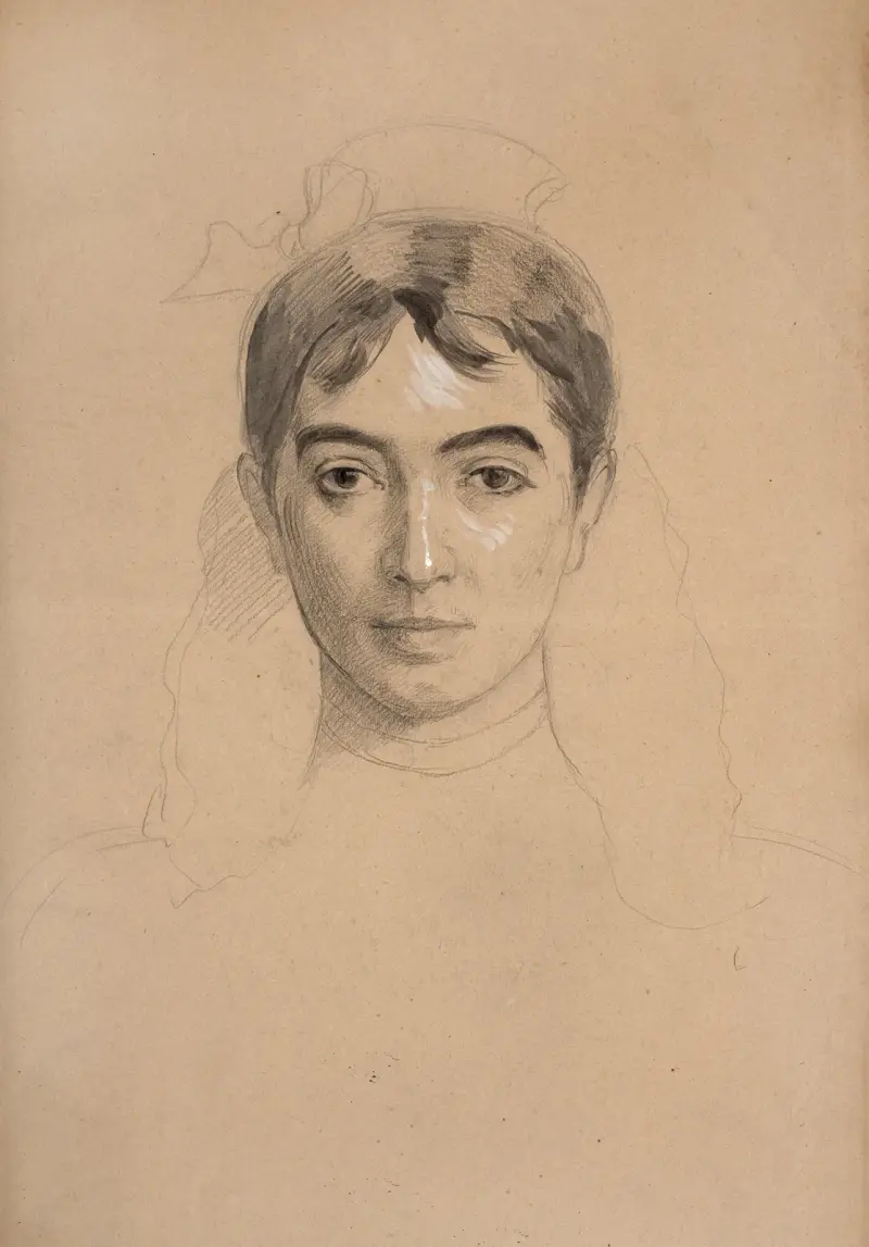 Autoportrét – Nr. 1, Marie Bracquemond