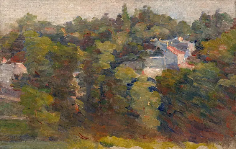 Small view of Sèvres av Marie Bracquemond
