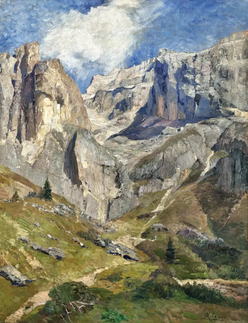 Wysoko w górach, Marie Egner